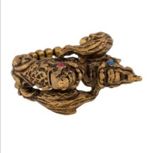 GUCCI Alchemist Garden Crystal Cocktail Ring